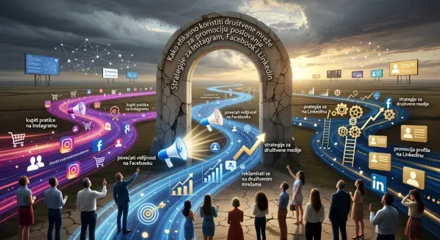 Kako efikasno koristiti društvene mreže za promociju poslovanja: Strategije za Instagram, Facebook i LinkedIn