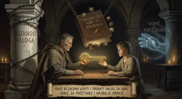 Kako bezbedno kupiti i prodati nalog za igru: Vodič za početnike i najbolje prakse